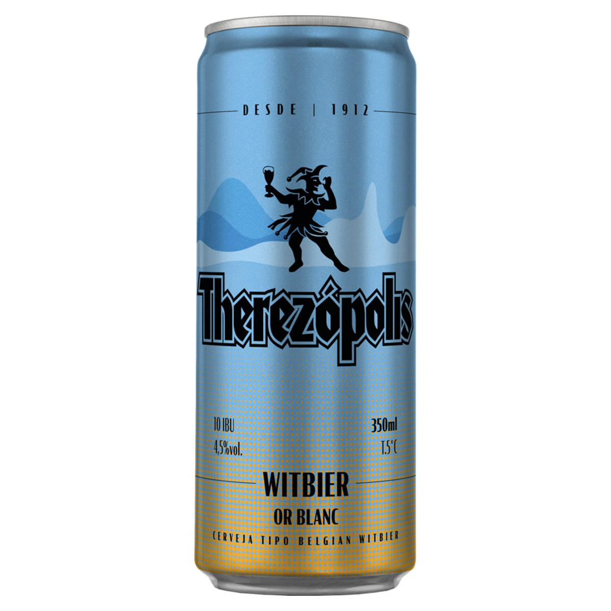 Cerveja Therezopolis Witbier Or Blanc Lata 350ml